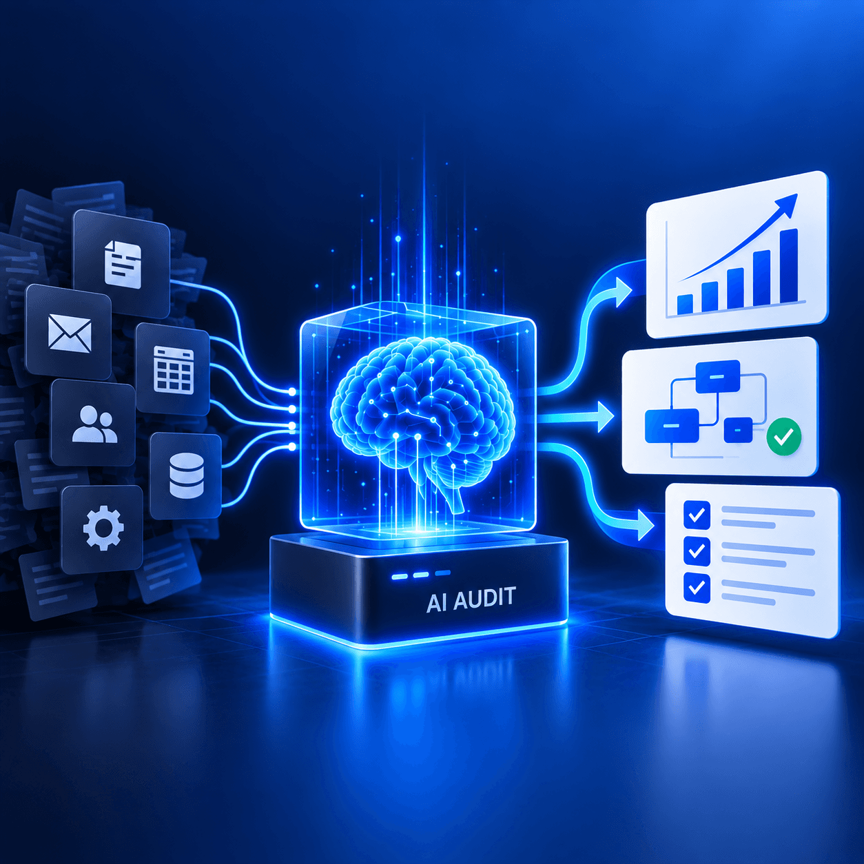OptimaGeeks AI Audit service overview